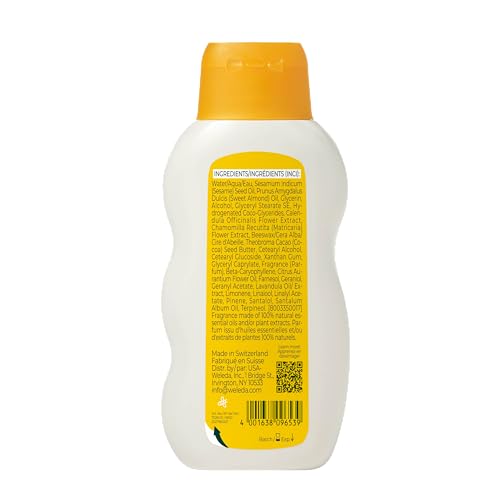 Image of Weleda Baby Calendula Comforting Body Lotion, Plant Rich Moisturizer with Calendula, Chamomile, Sweet Almond and Sesame Oils, 6.8 Fl Oz