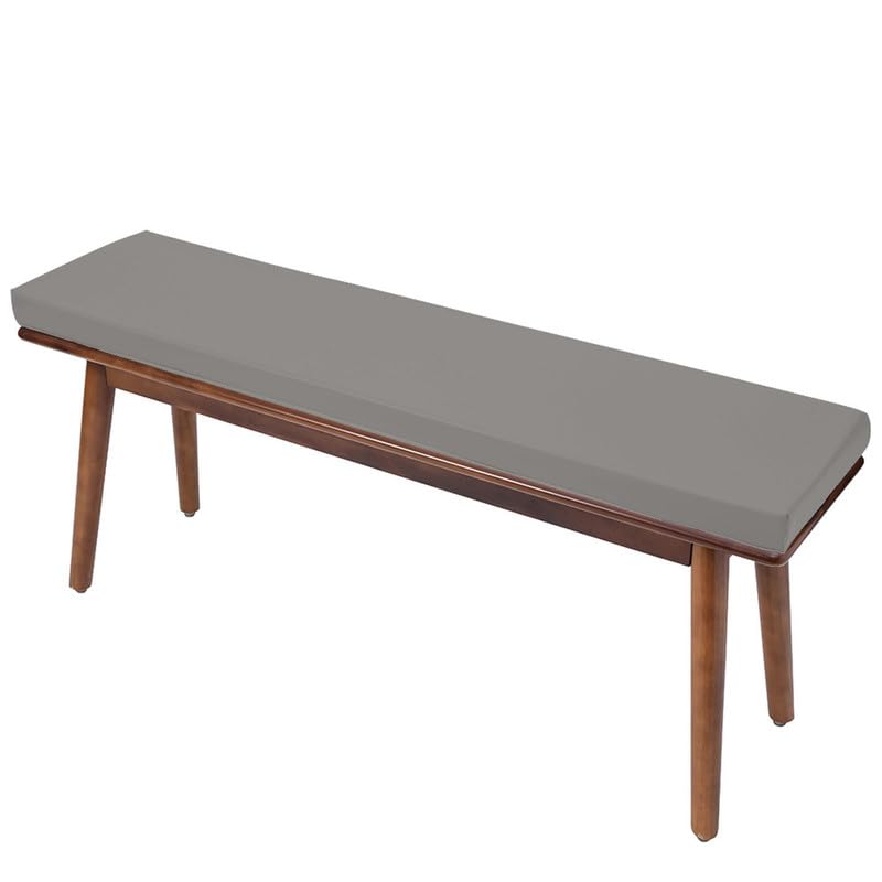 Coussin de banc similicuir 110x60x3 cm galette assise salon