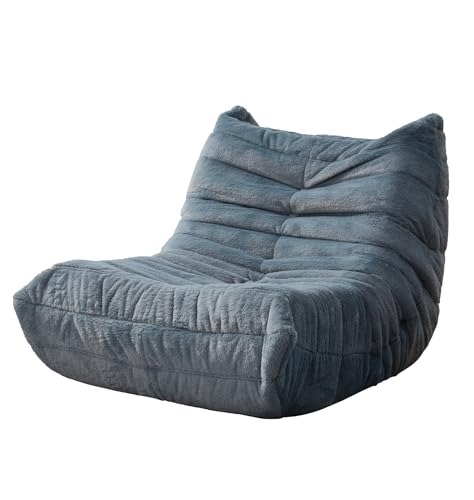 Hobestluk Small Faux Fur Bean Bag