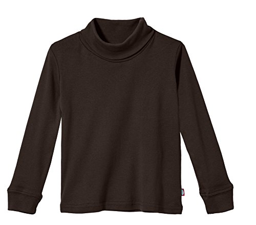 Made in USA Turtleneck 100% Cotton for Boys and Girls in Basic Colors for Kids School Base Layering