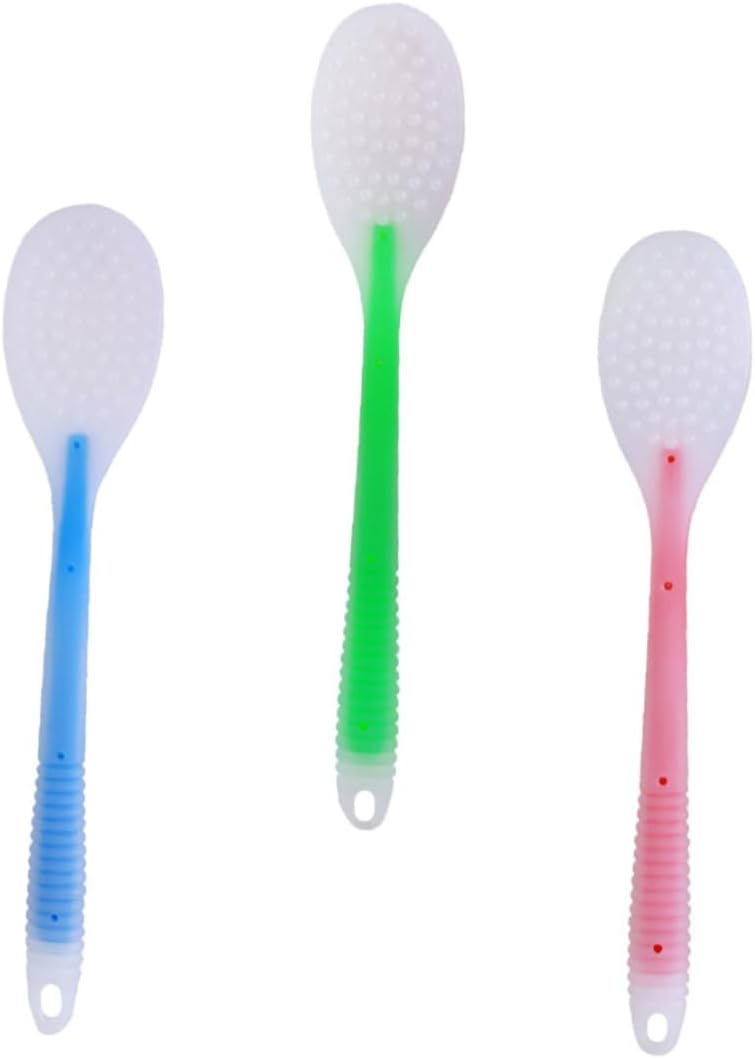 3Pcs Silicone Hammer Stick Body Massager Tool for Relieving Fatigue Lightweight Portable for Neck Back Hand Shoulder Convenient for Home Travel