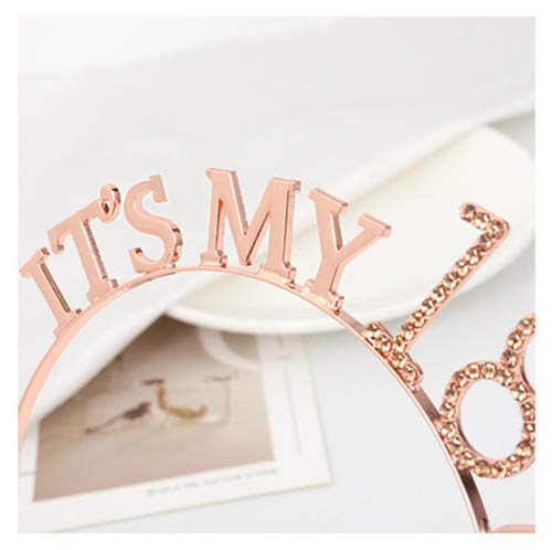 Fascia Per Corona Di Compleanno - Accessorio Per Feste, Decorazione Per 80 Anni, Ideale Come Bomboniera O Regalo - Foto 13