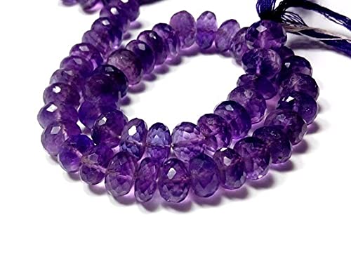 Améthyste naturelle perles rondelles pour créer vos bracelets zen