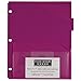 Five Star Binder Dividers, Flex, NotePocket, 3 Tabs, Colors Selected For You, 3 Pack (20016)