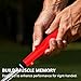 XLHWYDYP Golf Swing Trainer, Anti-Slip Rubber Golf Grip Training Aid, Removable Swing Grip Attachment for Correct Hand Positioning, Enhance Grip Strength, Precision