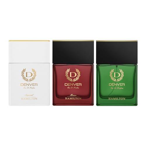 Image of Denver Hamilton, Imperial & Honour For Men- 70 ML Each, Pack of 3 | Long Lasting Perfume| Eau de Parfum