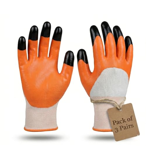 Image of Multipurpose Nylon Anti Cut PU Nitrile Coating Work Safety Gloves (Tig-orgPair3)