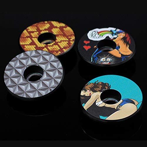 Stem Cap, Romacci Tampa superior da haste para bicicleta de estrada de 28,6 mm para bicicleta de est