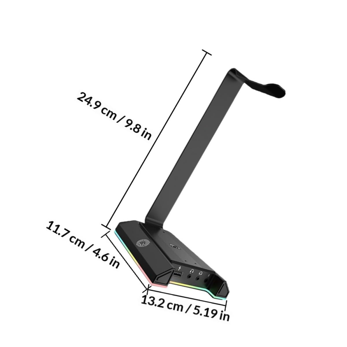Cabilock Soporte Para Cascos Gaming Soporte Auriculares Organizador Mesa Compacto