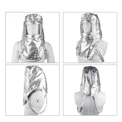 Casco protector de soldadura de aluminio resistente miniatura 4