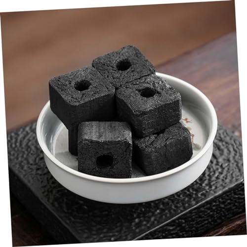 Carbón vegetal de bambú ecológico UKCOCO tabletas sin humo para barbacoa 3