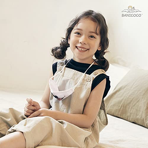 Banicoco Kids Animal Face Mask(5-10 Yrs) - Lanyard & Filter Pocket - Washable, Reusable - Pack Of 3(Puppy, Cat, Rabbit) #TOP6