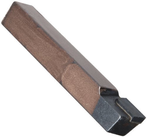 American Carbide Tool Carbide-Tipped Tool Bit for Straight Turning, Right Hand, C5 Grade, 0.4375" Square Shank, AR 7 Size