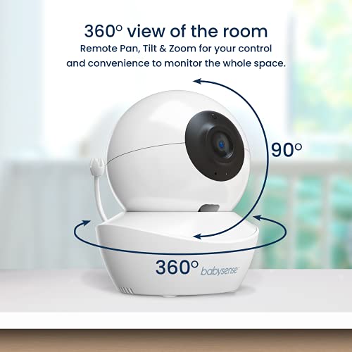 Babysense V43 4.3" Dual-Camera Video Baby Monitor (No Wi-Fi) — view 8