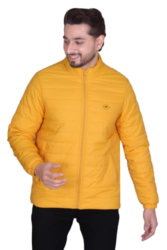 Image of RARE TIMES Men Puffer Jacket | Padded Jacket | Quilted Jacket | Trendy Winter Full Sleeve with Zipper Pocket Jacket (Pack of 1)