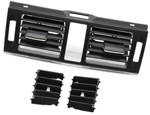 Yurefax AC �x���g LHD �G�A�R���O�����A�E�g���b�g�J�o�[�p�l���A C �N���X W204 C180 C200 C220 C230 C260 C300 C350 �p �_�b�V���{�[�h�ʋC���J�o�[(BLACK Central High end)