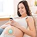 Pixie Tunes Premium Award-Winning Baby Bump Headphones; #1 Pregnancy Speakers to Play Music, Sound and Talk to Your Baby, White