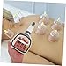 Outanaya Handheld Vacuum Cupping Pump Accessories Manual Air Exhaust Tool for Body Cupping Therapy Massage Treatment and Home Use
