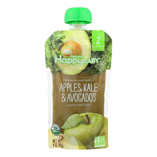 Happy Baby S2, Apple Kale Avocado, 4 Oz #TOP30