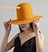 Women’s High Crown Wool Fedora Hat Winter Fashion Belt Detail Dress Cap Casual Leisure Sun Hat