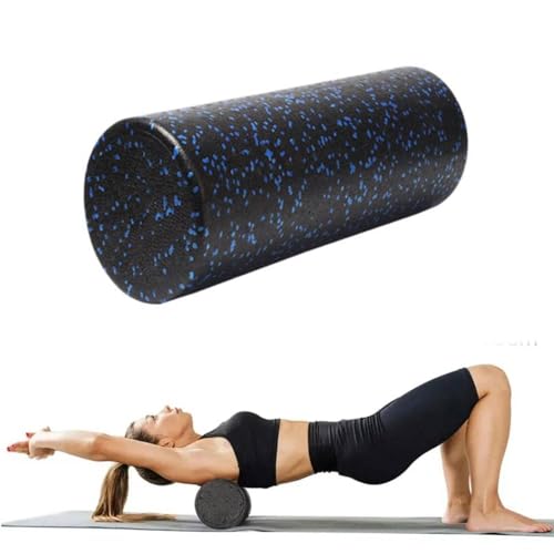 Rodillos de espuma de alta densidad, herramienta de masaje atlético firme de cuerpo completo para estiramiento de espalda, yoga, ejercicio, pilates, recuperación muscular después del entrenamiento