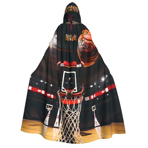 Cape à capuche pour costume de magicien qui ne glisse pas pendant la fête