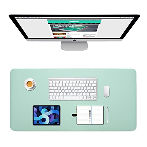 Alfombrilla de Escritorio, 32*16 Pulgadas Estera del Escritorio de Oficina...