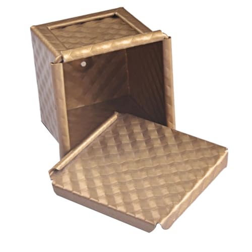 Moule à pain carré avec couvercle pullman antiadhésif lot de 10