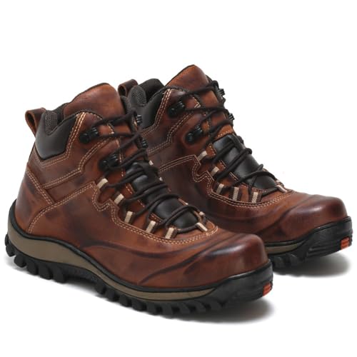 Bota Coturno Masculino Adventure Militar Trilha Em Couro Taupe (Taupe, BR, Adulto, Numérico, 41)