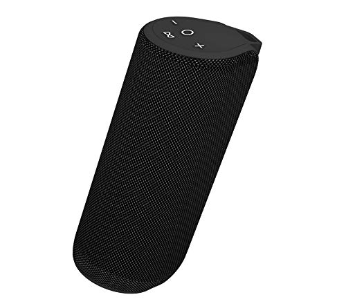 オウルテック 防水ワイヤレス スピーカー Bluetooth ワイヤレスステレオモード対応 15時間連続再生可能 ブラック OWL-BTSP02S-BK