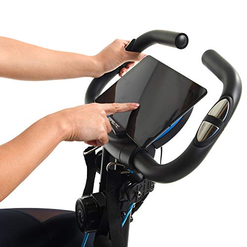 Exerpeutic Bluetooth Smart Foldable Bike with Resistance Bands and Free MyCloudFitness App, Black Folding Bike - Home Fitness Guru Exerpeutic Bluetooth Smart Foldable Bike with Resistance Bands and Free MyCloudFitness App, Black Folding Bike - Image 16