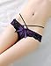Produktbild Vory Damen Spitze Jacquard - Extra Sexy Höschen G-Strings & Thongs Mittlere Taille, lila