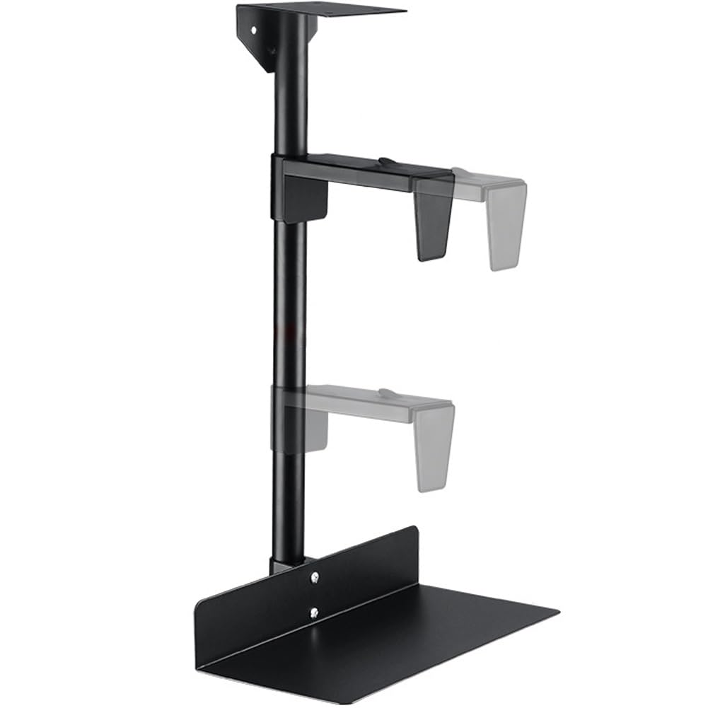 Support PC sous bureau réglable en hauteur et largeur 30kg