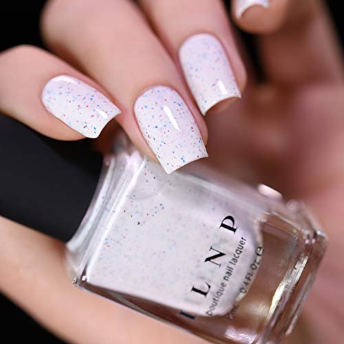 Image of ILNP Liberty - Creamy White Speckled Nail Polish