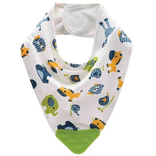 Buba 09783 - Bandana Baby Zoo Com Mordedor Verde, Colorido