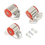 AJP Distributors D To B-Series B16 B17 B18 B20 Conversion Engine Swap Kit Steel Motor Mounts Set Kit Compatible/Replacement For Civic Del Sol Integra 1992 1993 1994 1995 1996 1997 1998 1999 2000 2001