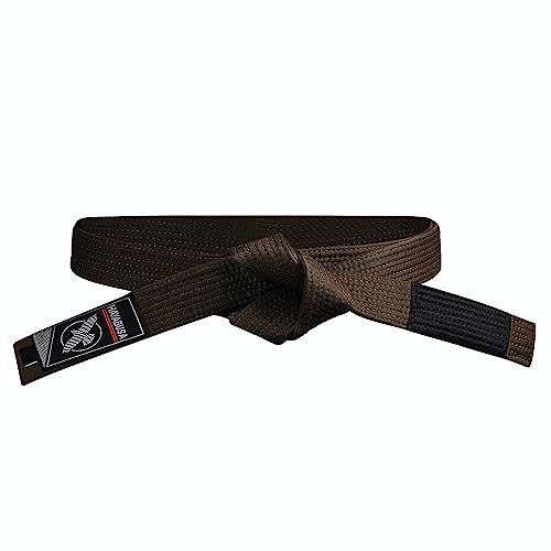 Hayabusa 2.0 Adult Bjj Belt - Brown, A3 #TOP28