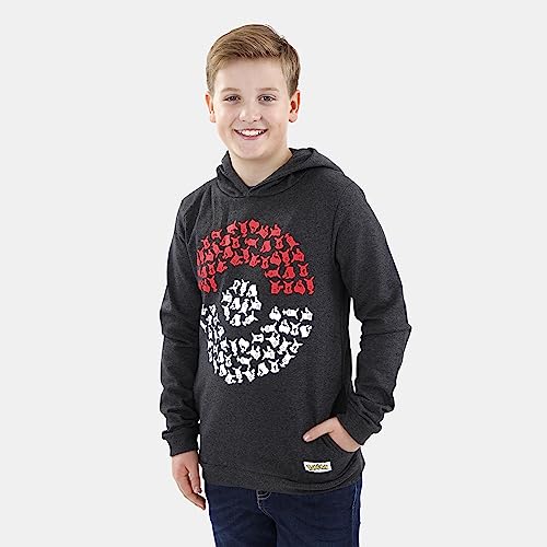 Pokémon Hoodie For Boys With Pokeball Design | Pikachu Kids Hoodies2
