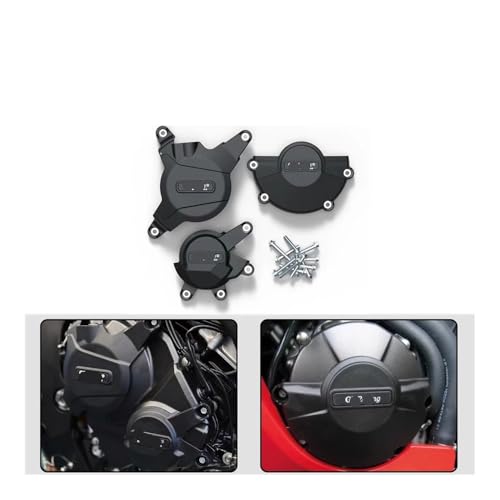Cubierta de estator CBR600RR protector de motor izquierdo en aluminio reforzado 2