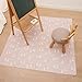 Splat Mat for Under High Chair/Arts/Crafts, Washable Baby Spill Mat Waterproof Anti-Slip Floor Splash Mat, Portable Baby Play Mat and Table Cloth (Goose, 43