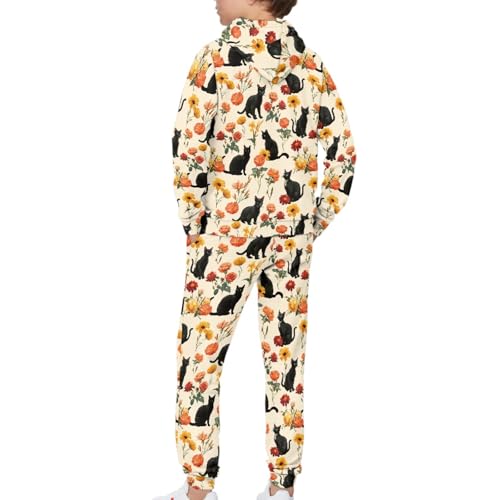 HUIACONG Boys Sweat Set for Kids Sweatsuits Girls Sweat Suit for Children4