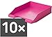 Produktbild HAN 1027 Briefablage KLASSIK, DIN A4/C4, stapelbar, stabil, modern (pink / 10er Pack)