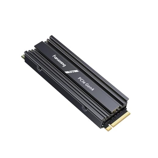 fanxiang 4TB NVMe Internal Gaming SSD for PS5 with Heatsink, Up to 7300MB/s M.2 SSD PCIe Gen 4 SSD Storage Expansion Compatible with PS5, Internal Solid State Drive for Gamers, Professionals, Creators