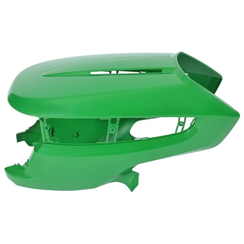 ECOTRIC Front Lawn Mower Hood Compatible with John Deere X500 Before Serial Number 020000 X520 X534 X540 Replacement for M152326 Tractor Hood Bumper Green Lawn Mower Accessories