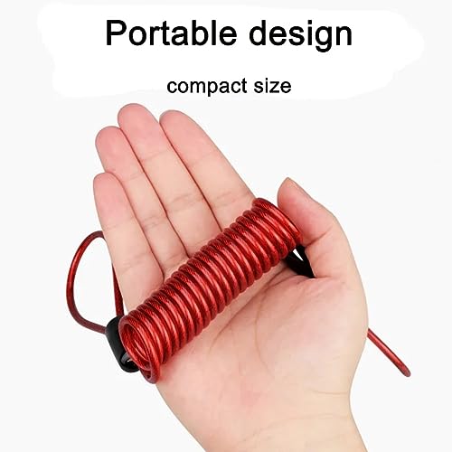 Cuerda Advertencia 1.5m para Candado de Disco miniatura 2