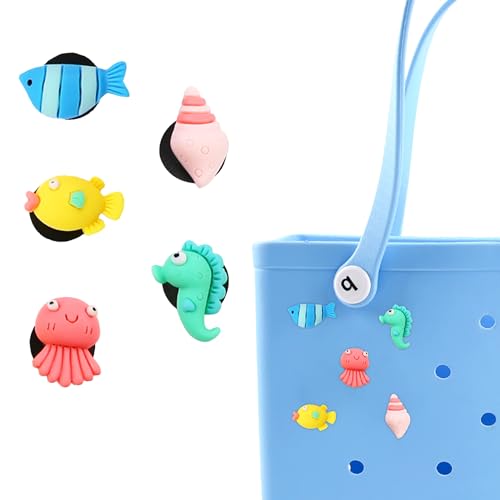 Charm Accessory for Bogg Bag and Simply Southern Tote, Insert Accessory for Rubber Beach Bag