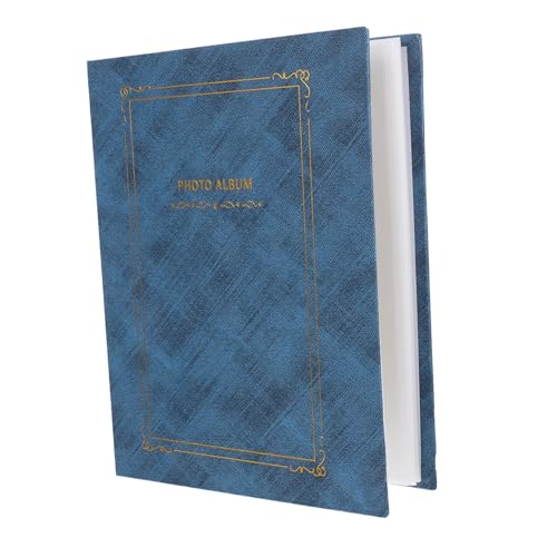 PRETYZOOM Elegant Cover Photo Album Large Photo Book Album Ideal for Wedding Birthday Memories