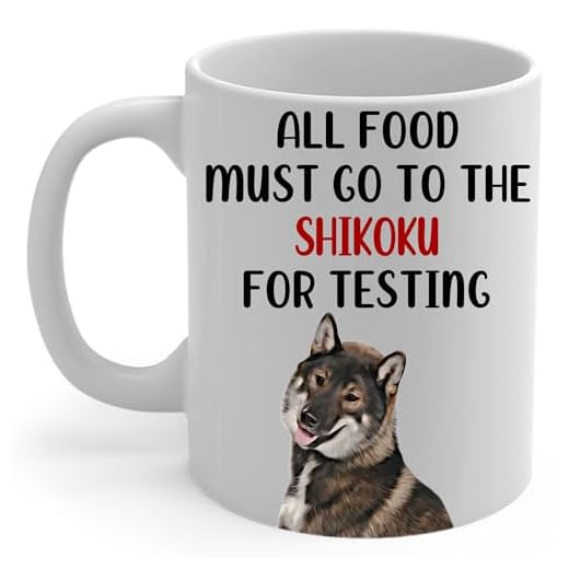 Black Sesame Shikoku Dog Mom Coffee Mug White 11Oz Funny Ceramic Cup Gifts For Women Pet Peeking Portrait Humorous Kitchen Quote Gifts for Shikoku Dog Lovers