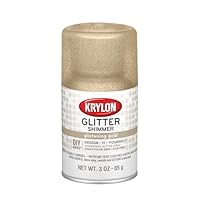 Krylon I00401 Glitter Aerosol Spray, Glistening Gold