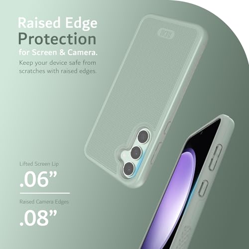 Coque Samsung Galaxy S23 FE TUDIA MergeGrip double couche vert - 5